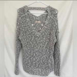 Women's Hollister Multi-Tone Knitted Sweater
(XS)
